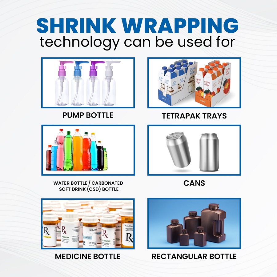 SHRINK WRAPPING IN BEVERAGE INDUSTRY Concrete Block Making Machine